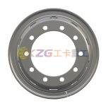7.0-20, Tube Steel Wheel with American Standard, Matched Tyre Size Matched Tyre Size 900-20, Chinese Truck Wheel Factory