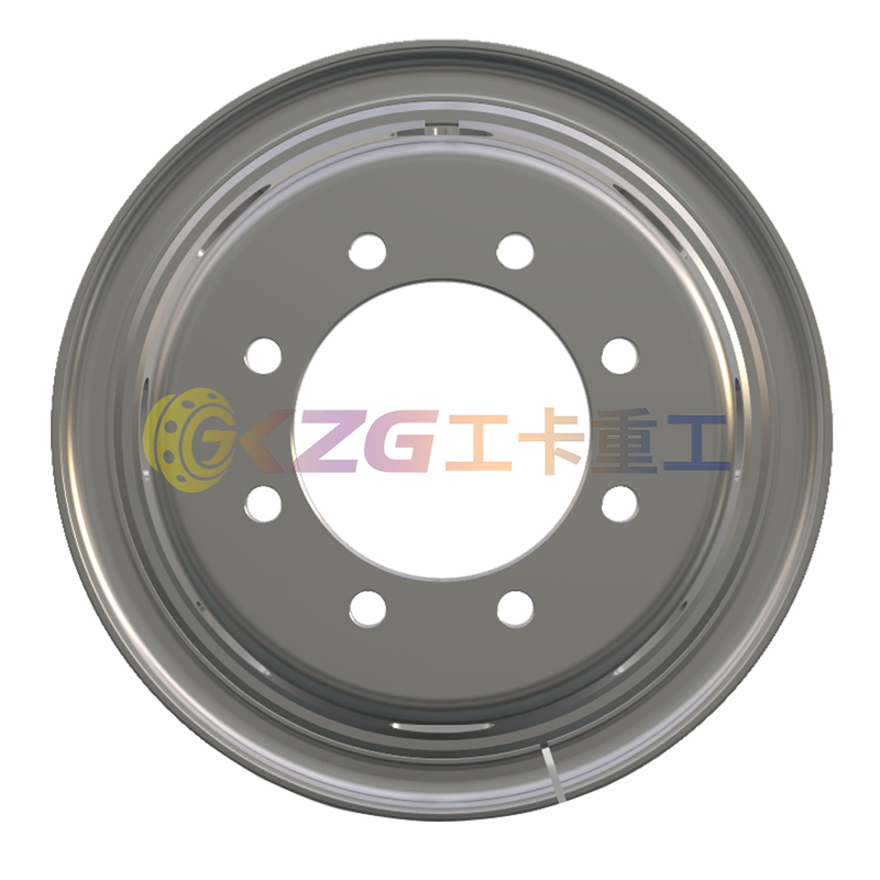 7.50V-20, 8-32-285-221, Tube Steel Wheel with Mitsubishi Standard, Matched Tyre Size Matched Tyre Size 1000-20, Chinese Truck Wheel Factory