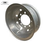 6.5-20, 8-24-275-221, Tube Steel Wheel with Oman Standard, Matched Tyre Size Matched Tyre Size 825-20, Chinese Truck Wheel Factory