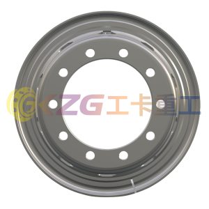 9.0-20, 10-26-335-281, Thickness 16mm, Tube Steel Wheel with Steyr Standard, Matched Tyre Size Matched Tyre Size 1200-20, Chinese Truck Wheel Factory