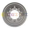 9.0-20, 10-26-335-281, Thickness 16mm, Tube Steel Wheel with Steyr Standard, Matched Tyre Size Matched Tyre Size 1200-20, Chinese Truck Wheel Factory