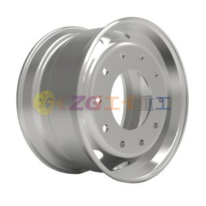 22.5×11.75 Truck Steel Wheel Tubeless Rim 0 Offset 120 Offset 8/10 Bolt Holes High Quality OEM Supplier