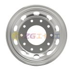 22.5×11.75 Truck Steel Wheel Tubeless Rim 0 Offset 120 Offset 8/10 Bolt Holes High Quality OEM Supplier