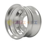 American Rim 11.75×22.5 Tubeless Steel Wheel 22.5×11.75 Matched Tire Size 385/65R22.5 for American Trailer Truck Bus