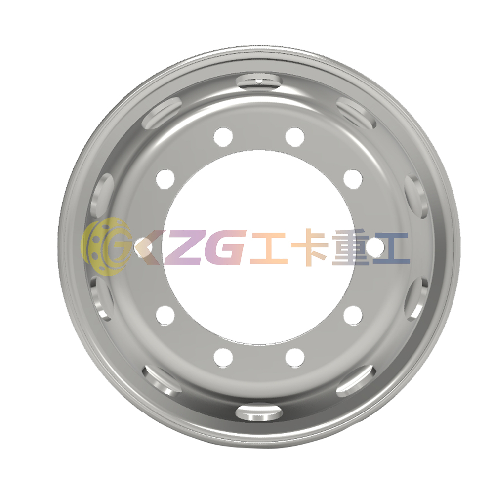 Tubeless Steel Wheel 22.5*8.25 / 8.25*22.5 For 11R22.5 and 295/80R22.5 Tires