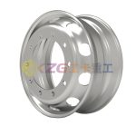 OEM Factory Supply 22.5×8.25 Tubeless Steel Wheel with 10 Bolt Holes for Tire 11R22.5 295/80R22.5