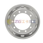 22.5*8.25, 8.25×22.5 10 Holes High Quality Tubeless Truck Bus Steel Wheel And Rim