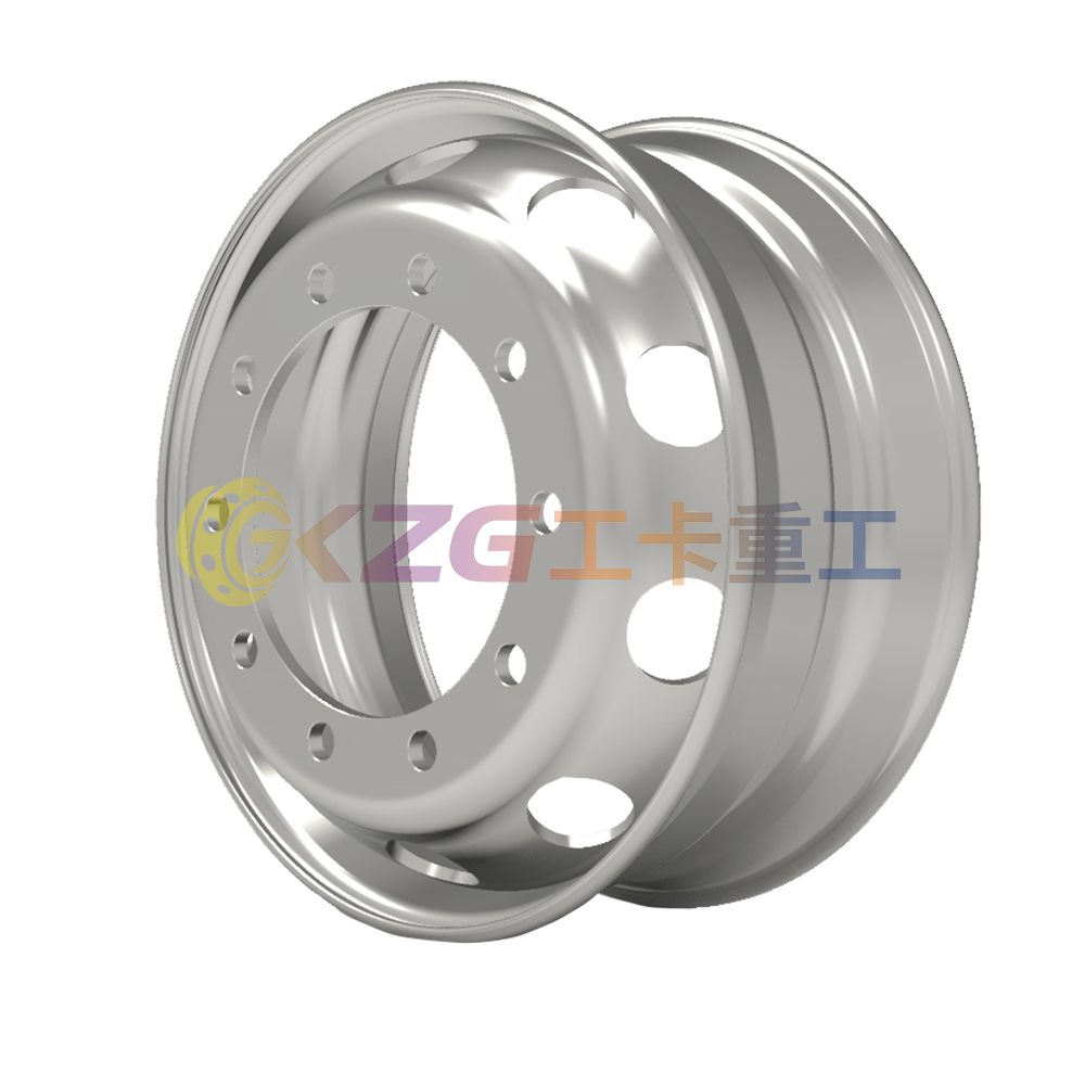 22.5*8.25, 8.25×22.5 10 Holes High Quality Tubeless Truck Bus Steel Wheel And Rim