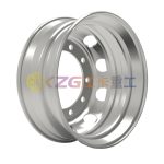 8.25×22.5 Tubeless Steel Wheel Rim Size 22.5×8.25 Matched Tire Size 295/80R22.5 11R22.5 for Trailer Truck Bus Wheel Rim