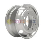 European Type Rim 8.25×22.5 14/16/18mm 10-26 335 281 Tubeless Steel Wheel 22.5×8.25 Fited Tire Size 295/80R22.5 11R22.5