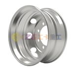 Japanese Type of 22.5×8.25 Tubeless Steel Wheel with 8 Bolt Holes for Tire 11R22.5, 295/80R22.5