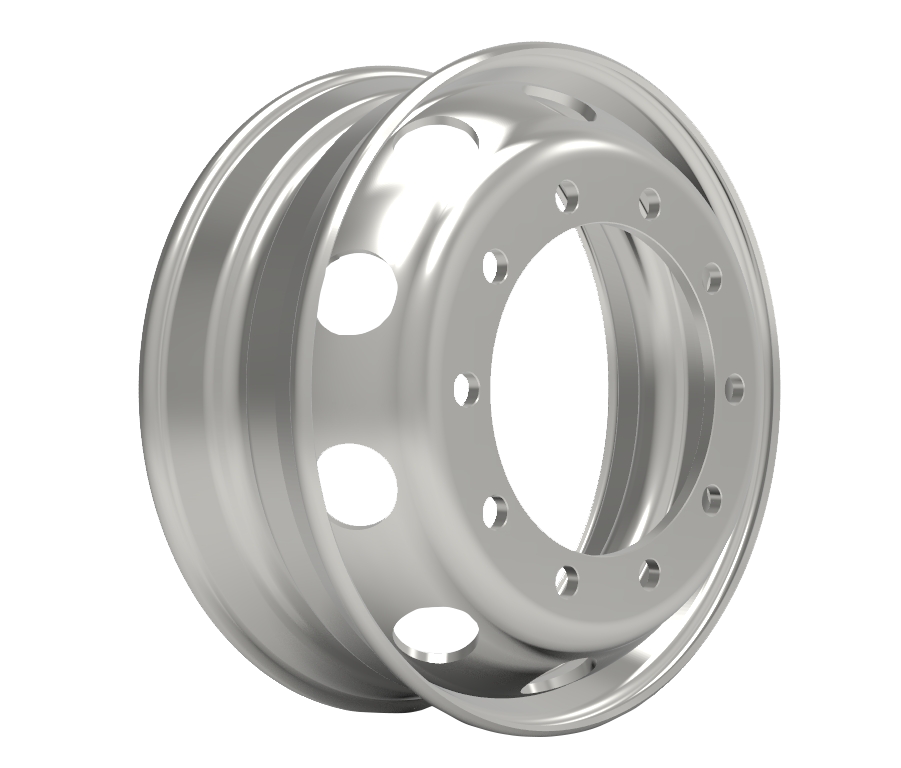 OEM 22.5×6.75 Truck Wheel – DOT Certified Steel Rim 10×335 PCD