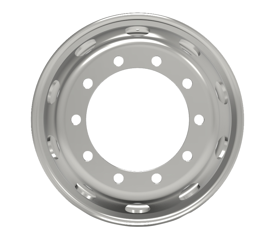 Universal 22.5×6.75 Rear Wheel for Mercedes-Benz and MAN