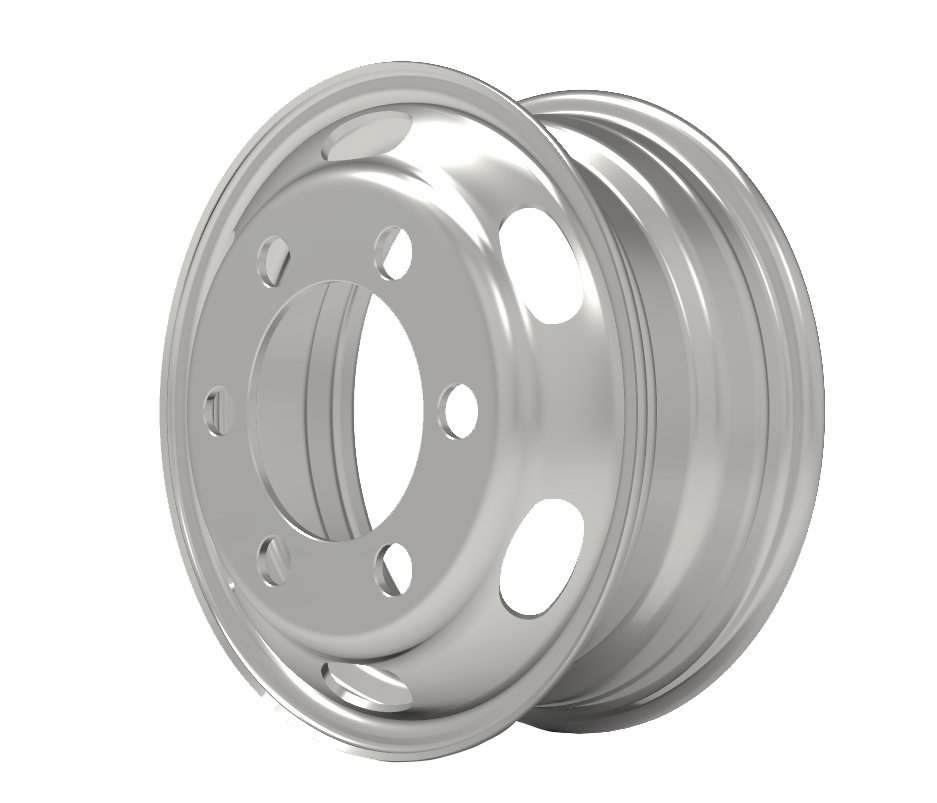 6.0×16 Steel Rim Tubeless – Compatible with Toyota Hiace & Hyundai H100
