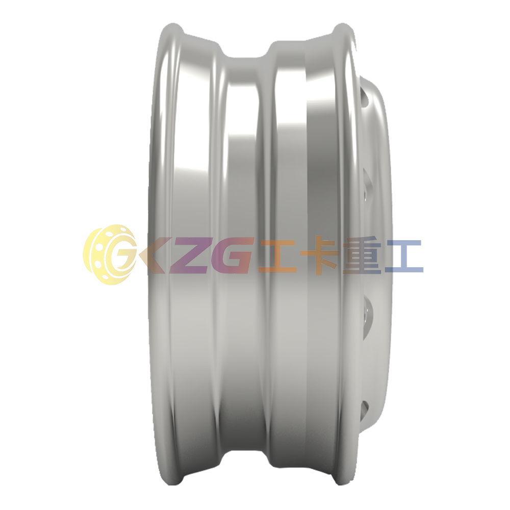 22.5*7.5, Tubeless Steel Wheel, Matched Tyre Size 10R22.5, 245/75R22.5, 275/80R22.5, 275/70R22.5