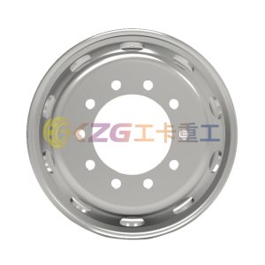 22.5×7.5, Tubeless Steel Wheel, Matched Tyre Size 10R22.5, 245/75R22.5, 275/80R22.5, 275/70R22.5