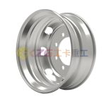 22.5*8.25, Tubeless Steel Wheel, Matched Tyre Size 11R22.5, 295/75R22.5