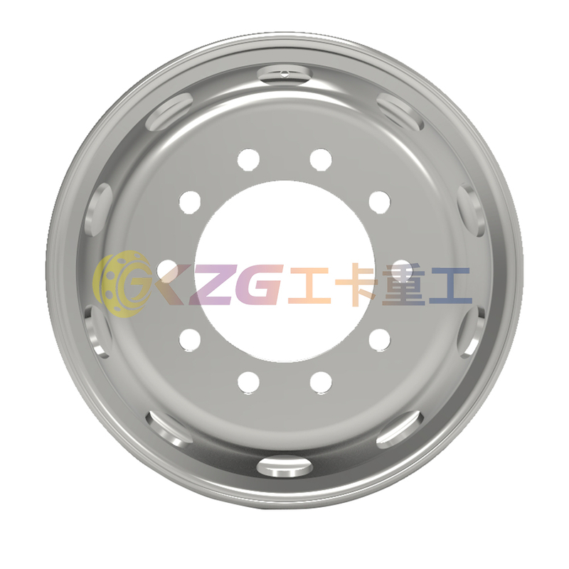 22.5×9.00, Tubeless Steel Wheel, Matched Tyre Size 12R22.5, 315/80R22.5