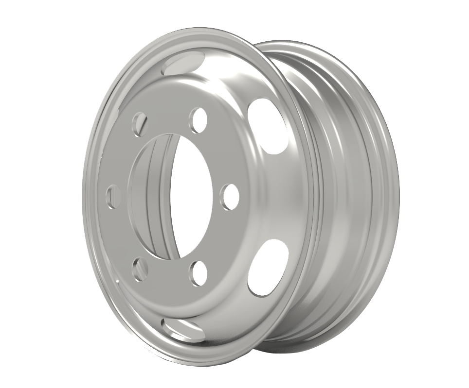 Reinforced 5.5×16 Steel Rim – Max Weight Rating for Commercial Use