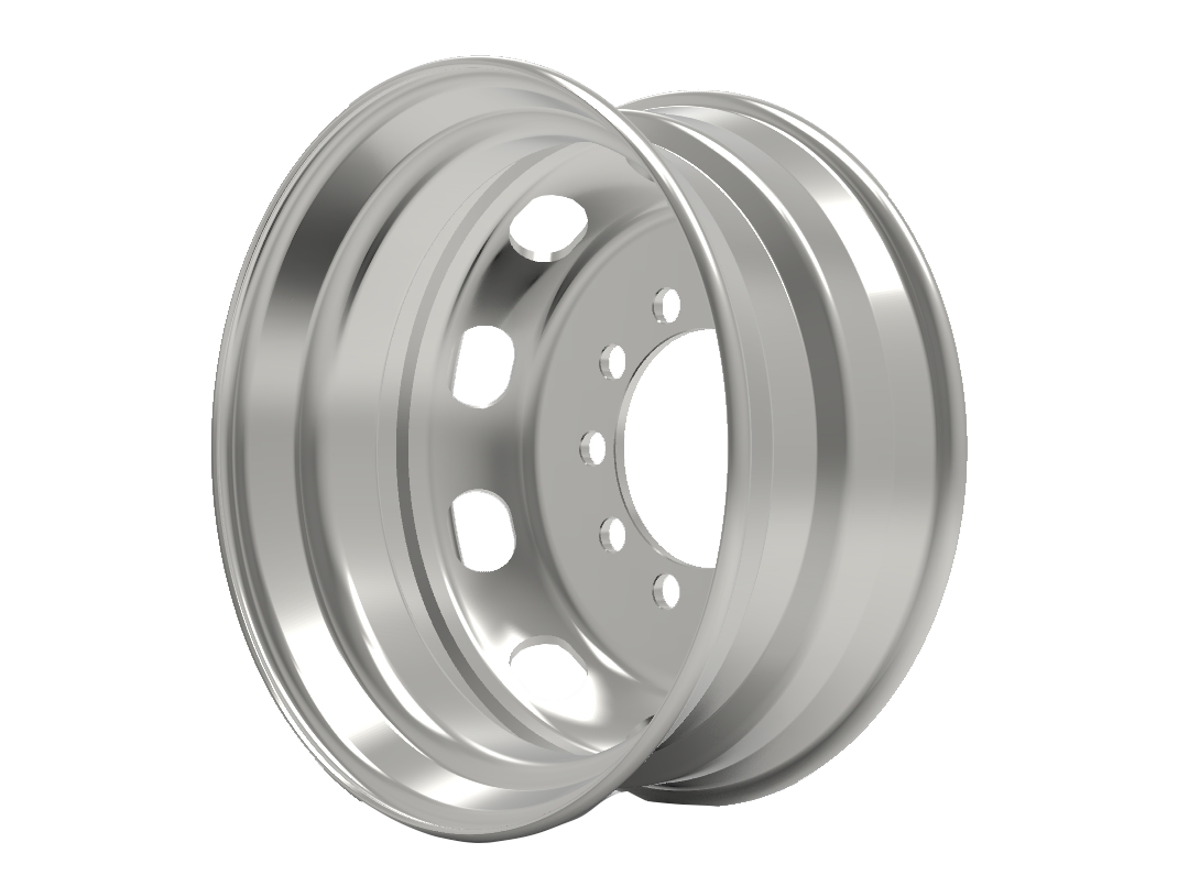 High-Strength 19.5×7.5 Steel Wheel – Powder Coated & Corrosion Resistant