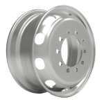 Medium Truck Drive Wheel 19.5×7.5 – Dual Steel Rim, 8×275 PCD