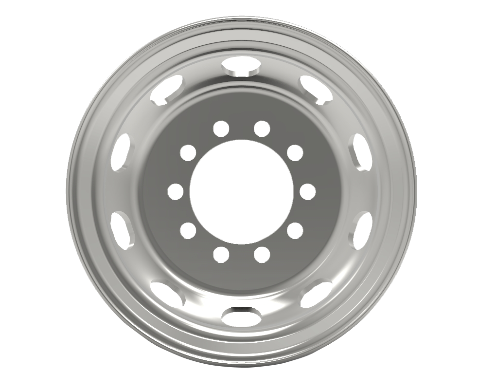 OEM Standard 19.5×6.75 Steel Wheels | Wholesale Pricing