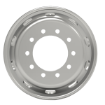Factory Direct Light weight Truck Wheels 22.5×8.25 Dual-mounting Steel Wheel