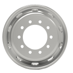Factory Direct Light weight Truck Wheels 22.5×8.25 Dual-mounting Steel Wheel