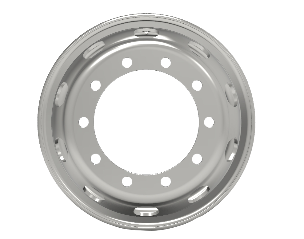 22.5×8.25 Truck Steel Wheel Rim 10 Hole – Heavy Duty Design