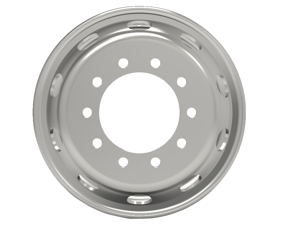 Heavy Duty 22.5×9.00 Truck Steel Wheel Rim – High Quality Tubeless Disc Rim for Trailer