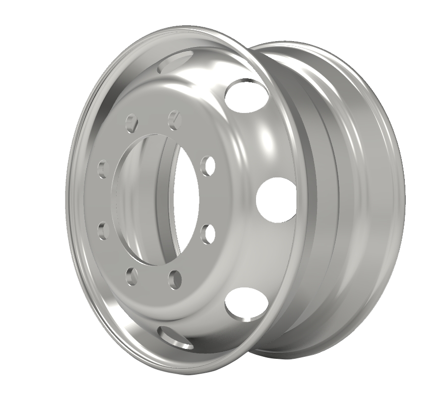 ISO/TS 16949 Certified 22.5×9.00 Heavy Duty Steel Truck Rims