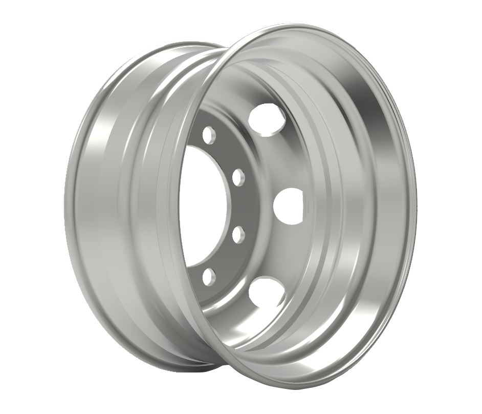 ISO/TS 16949 Certified 22.5×9.00 Heavy Duty Steel Truck Rims