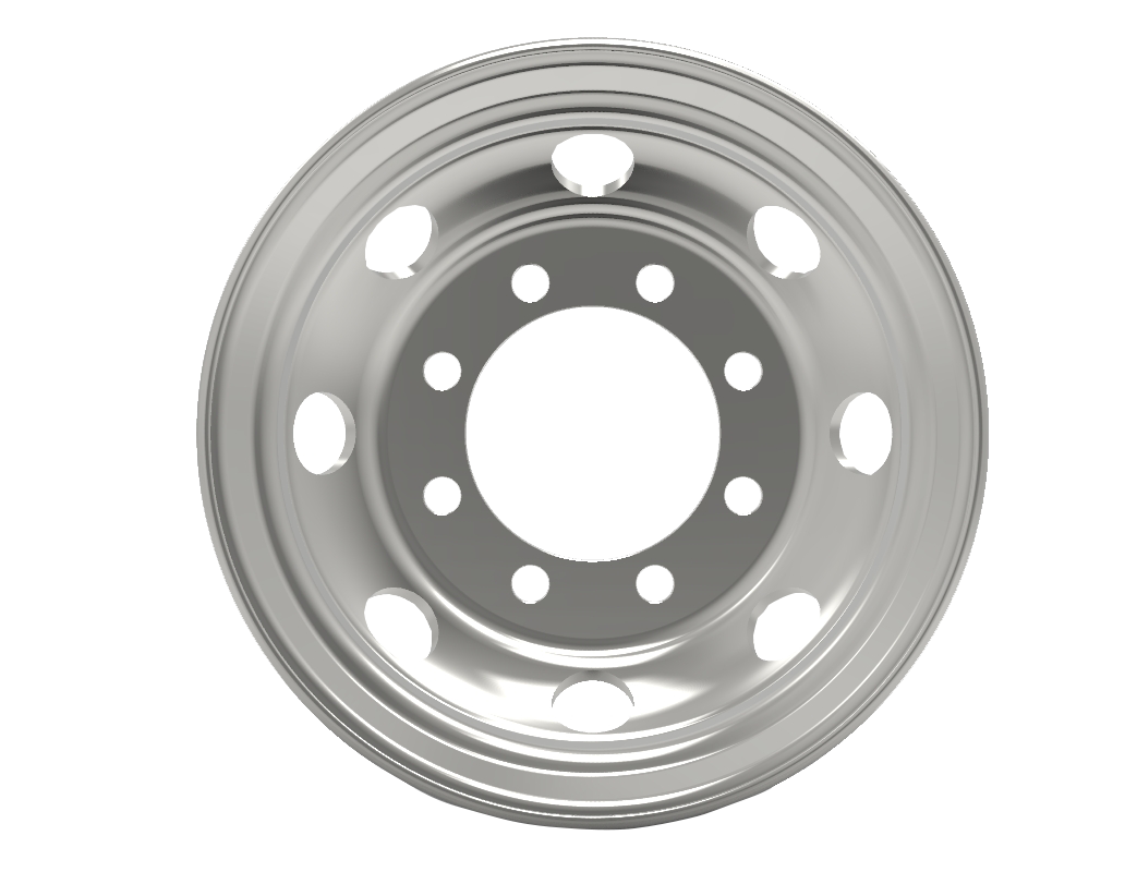 22.5×9.00 Steel Wheel Rim – 10x335mm Hub Pilot
