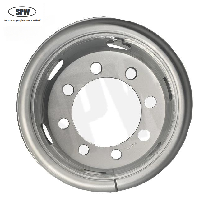 7.5-20 Tube Steel Wheel Rim Size 7.5-20 Matched Tire Size 1000-20