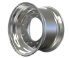 22.5×13.00 mirror polished aluminum wheel with rim size 22.5X13.00 for tires 415/45R22.5 and 425/65R22.5