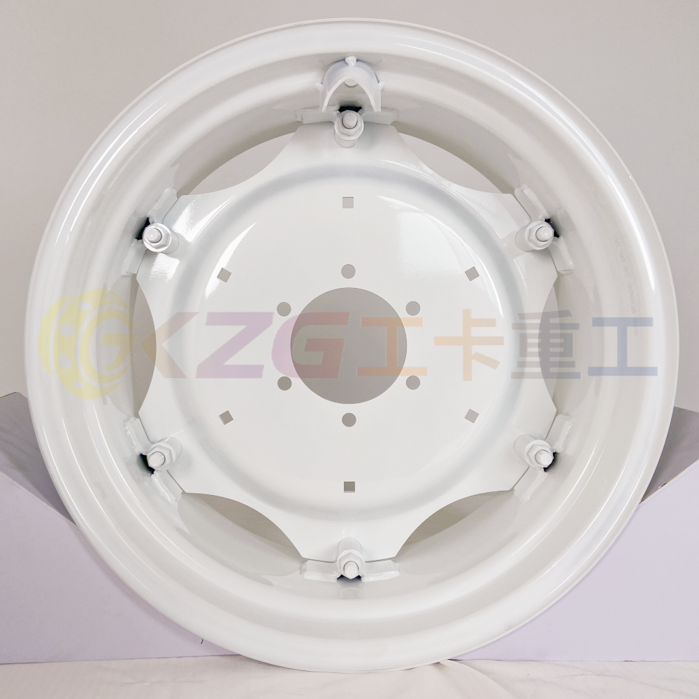 24xW10 24 inch Agricultural Steel Wheel Rim Size 24xW10 with Tire Size 11.21-24 For Tractor