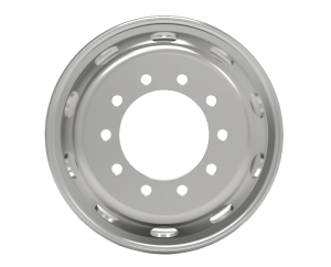 24.5×8.25 Steel Wheel for Dual Rear Axle – Long Haul Semi Truck Replacement