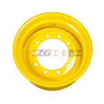 14×22.5 Tubeless Steel Wheel Rim Size 14×22.5 for Matching Tire Size 18R22.5 for Mobile Lifter with 1pcs
