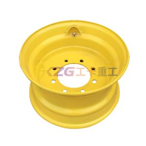 16.5×9.75 Tubeless Steel Wheel Rim Size 16.5×9.75 for Matching Tire Size 285/60R19.5 for Mobile Lifter with 1pcs