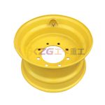 16.5×9.75 Tubeless Steel Wheel Rim Size 16.5×9.75 for Matching Tire Size 285/60R19.5 for Mobile Lifter with 1pcs