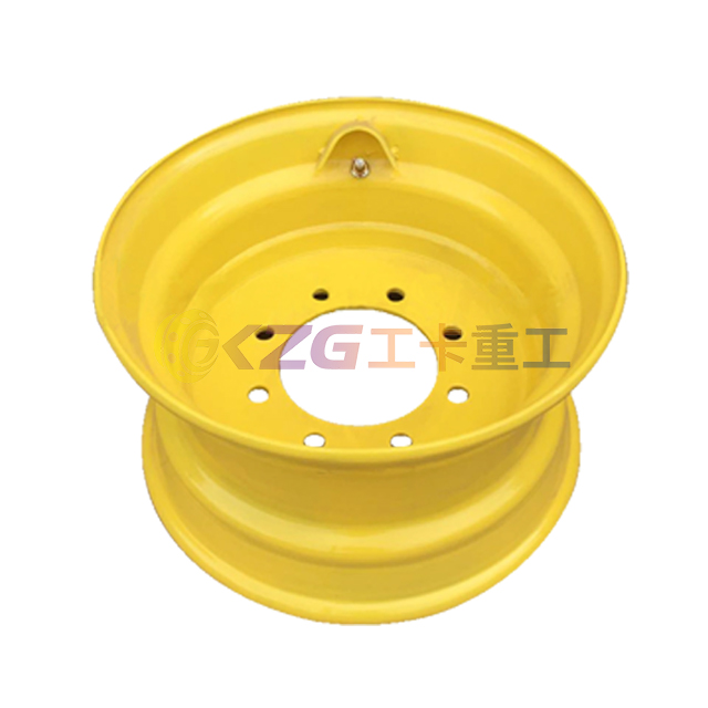 16.5×9.75 Tubeless Steel Wheel Rim Size 16.5×9.75 for Matching Tire Size 285/60R19.5 for Mobile Lifter with 1pcs