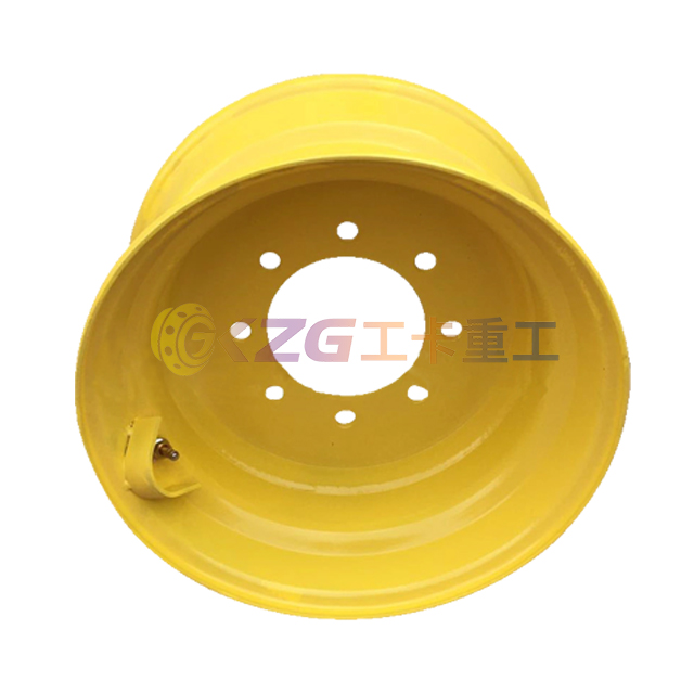 16.5×9.75 Tubeless Steel Wheel Rim Size 16.5×9.75 for Matching Tire Size 285/60R19.5 for Mobile Lifter with 1pcs