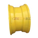 16.5×9.75 Tubeless Steel Wheel Rim Size 16.5×9.75 for Matching Tire Size 285/60R19.5 for Mobile Lifter with 1pcs