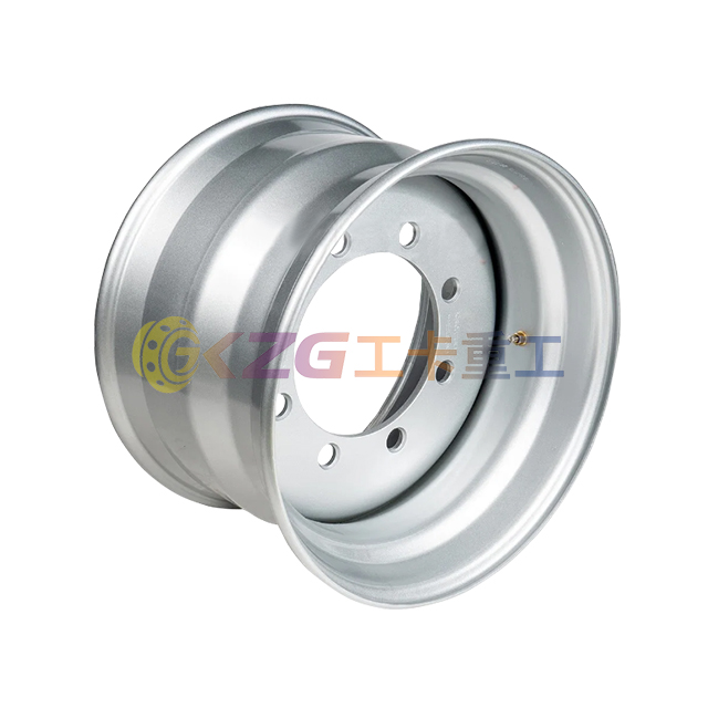 11.75×19.5 Tubeless Steel Wheel Rim Size 11.75×19.5 for Matching Tire Size 225/70R19.5 for Mobile Lifter with 1pcs