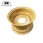 14.5×7 Tubeless Steel Wheel Rim Size 14.5×7 for Matching Tire Size 9-14.5 for Mobile Lifter with 1pcs