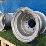 25-19.50/2.5 Tubeless Steel Wheel Rim Size 25-19.50/2.5 for Matching Tire Size 23.5-25 for Crane with 3pcs & 5pcs