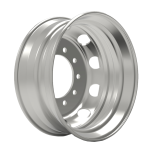 DOT Approved 24.5×8.25 Steel Wheel – Safe for 32T Freight Vehicles