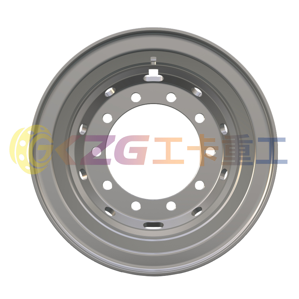 8.5-20 Tube Steel Wheel Rim Size 8.5-20 for Matching Tire Size 11.00-20 for Excavator Wheel with 2pcs