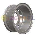 8.5-20 Tube Steel Wheel Rim Size 8.5-20 for Matching Tire Size 11.00-20 for Excavator Wheel with 2pcs