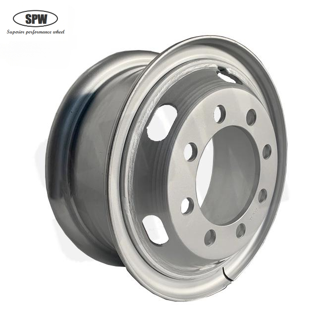 20-7.5/1.7 Tubeless Steel Wheel Rim Size 20-7.5/1.7 for Matching Tire Size 10.00-20 for Excavator Wheel with 3pcs